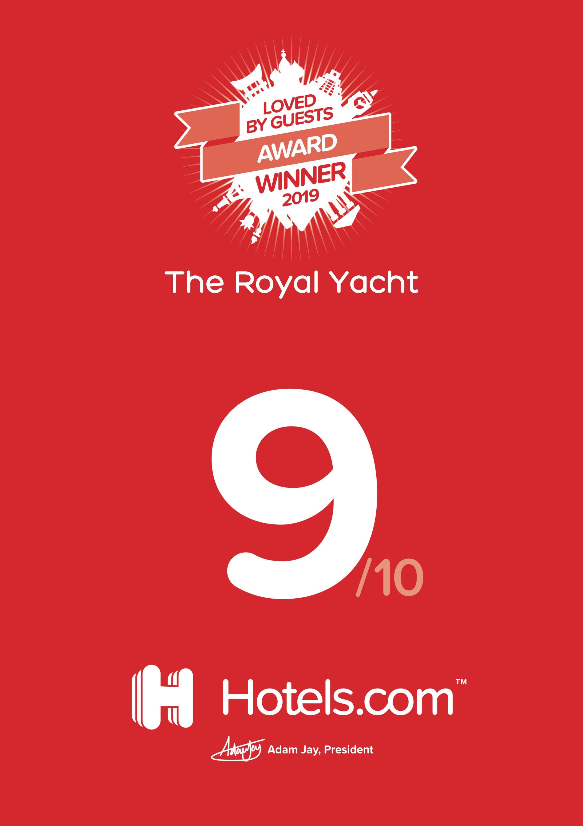 RY Hotels.com Winner