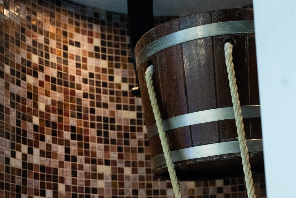Ice Cold Bucket Shower